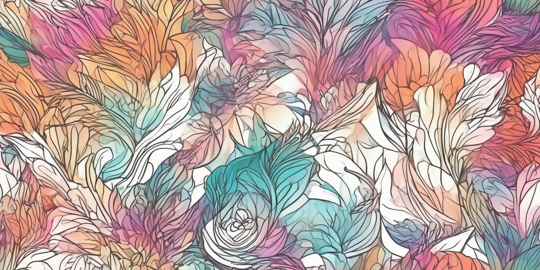 ideal in illustration style with gradients and white background