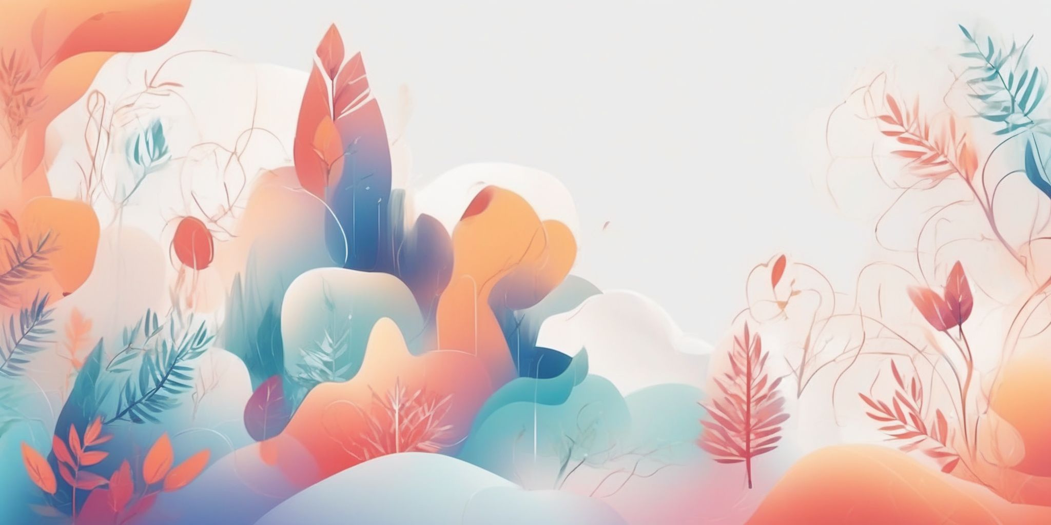 purpose in illustration style with gradients and white background