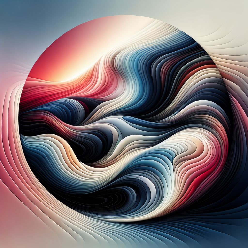 Insights in illustration style with gradients and white background