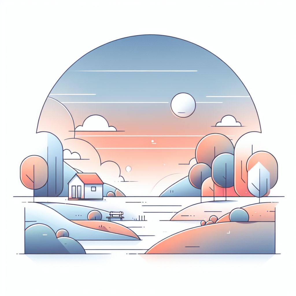 facilitate in illustration style with gradients and white background