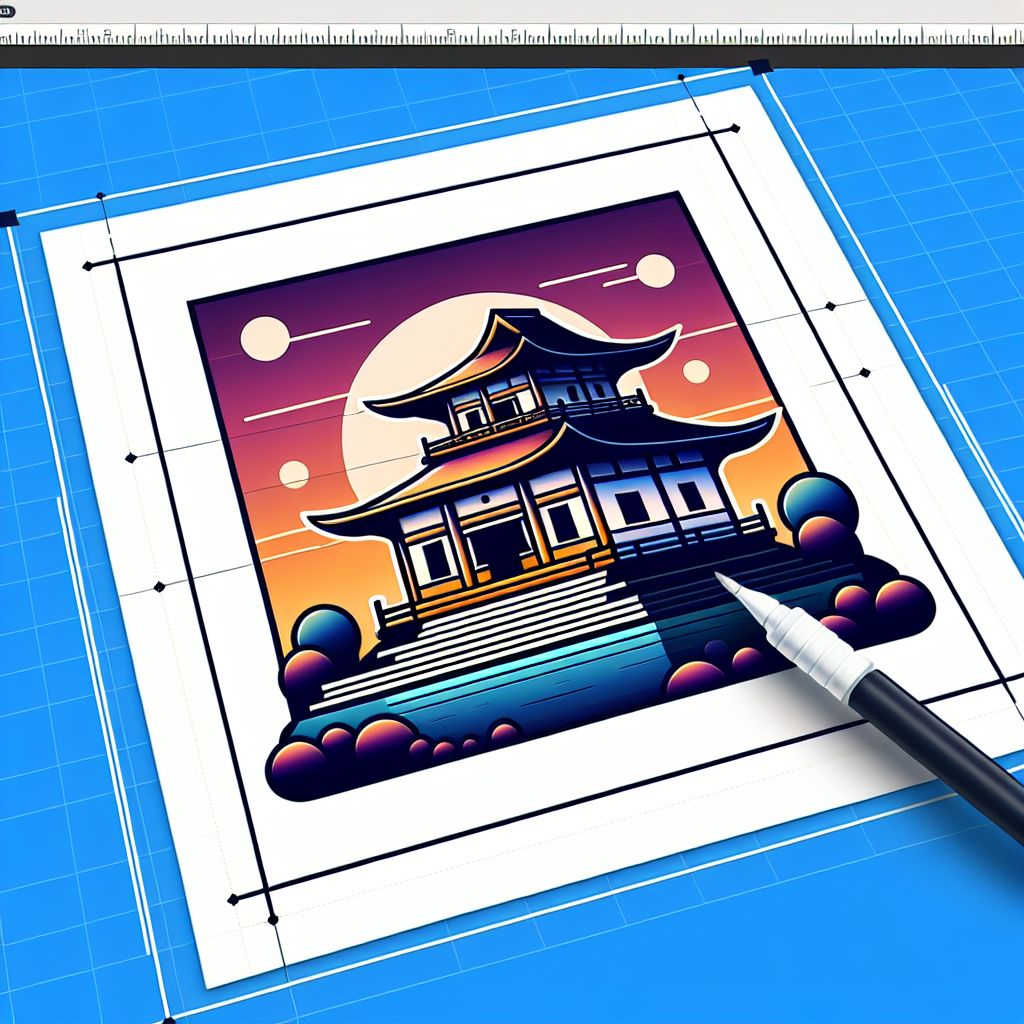 assess in illustration style with gradients and white background