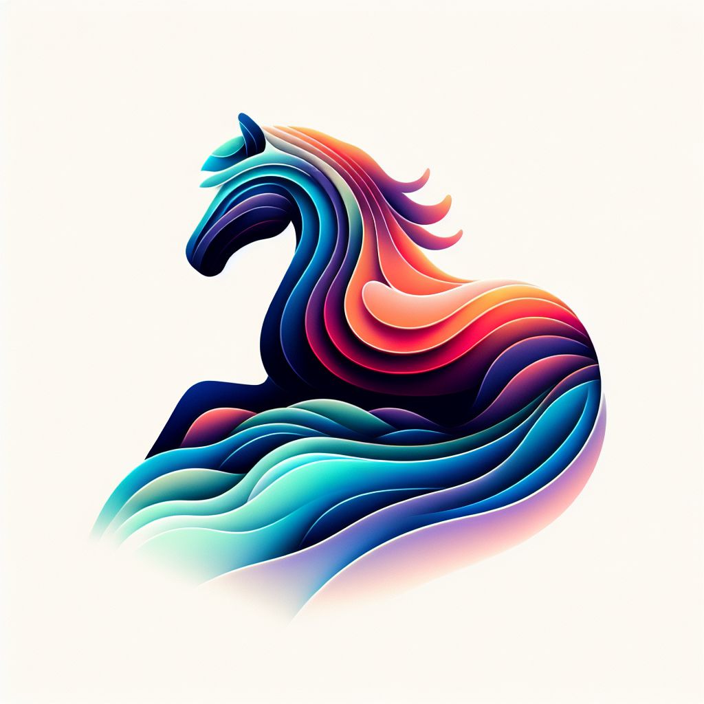 assess in illustration style with gradients and white background