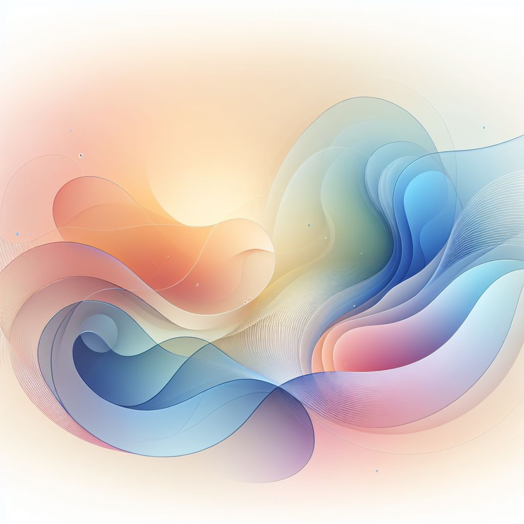 Naming in illustration style with gradients and white background