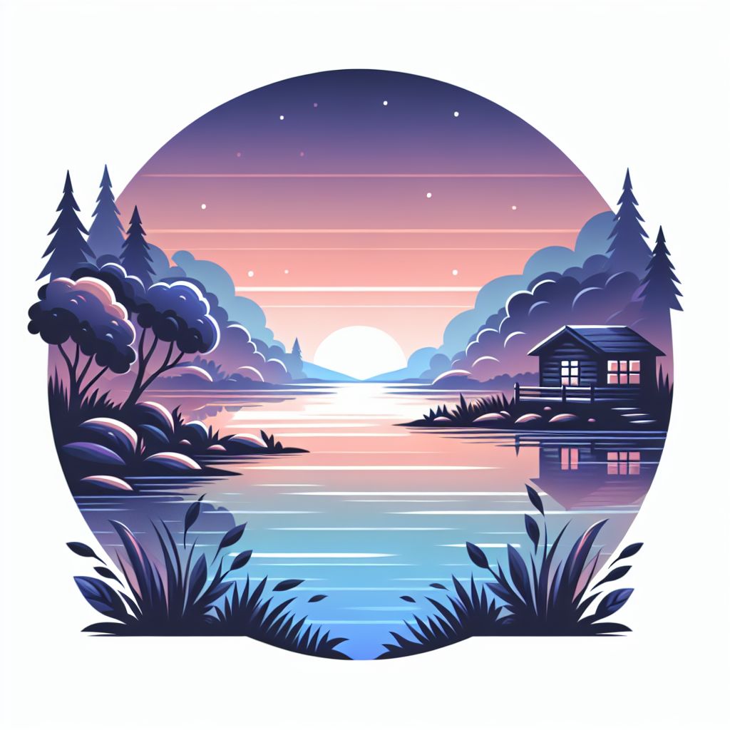 Write in illustration style with gradients and white background