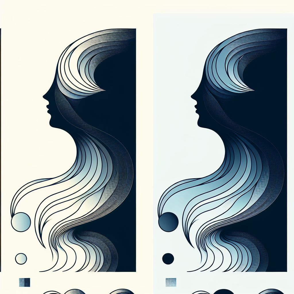 starting in illustration style with gradients and white background