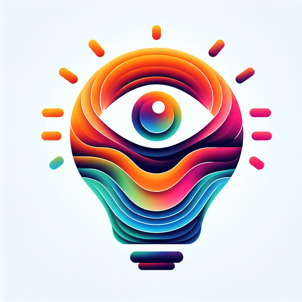 awareness in illustration style with gradients and white background