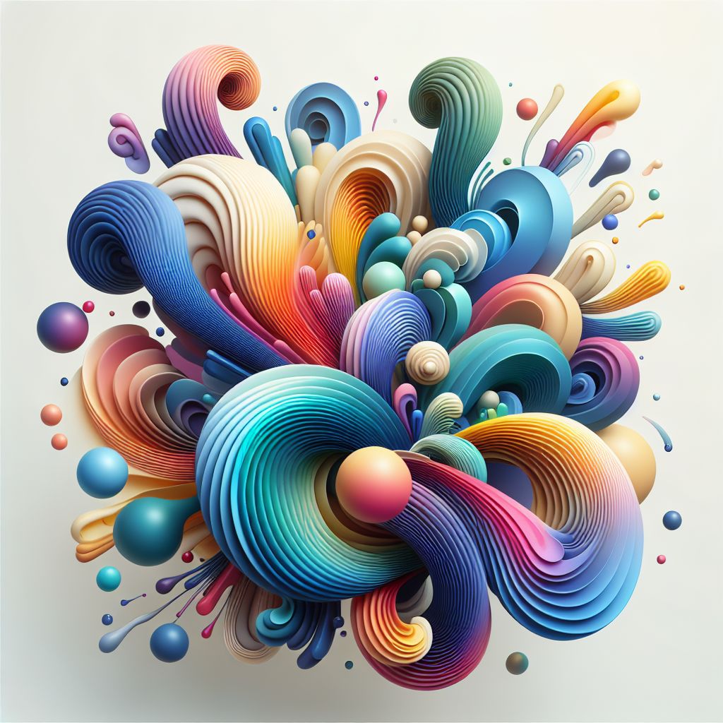guidance in illustration style with gradients and white background