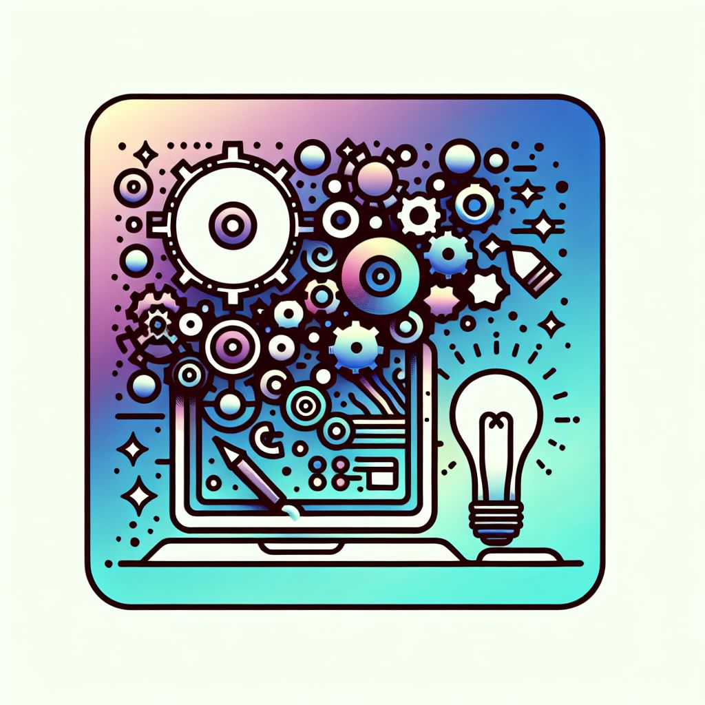 Solution - Answer in illustration style with gradients and white background