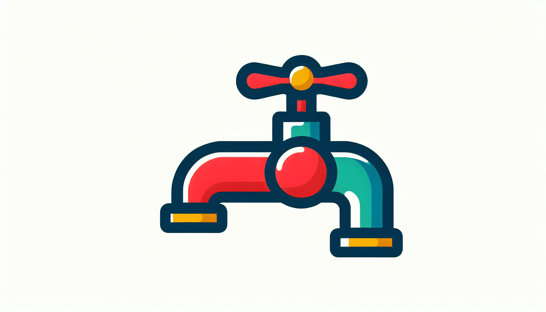 Tap in flat illustration style and white background, red #f47574, green #88c7a8, yellow #fcc44b, and blue #645bc8 colors.