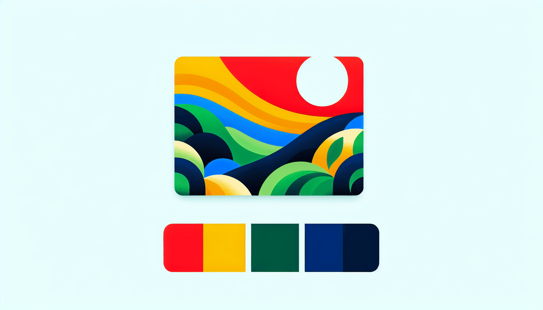 Principles in flat illustration style and white background, red #f47574, green #88c7a8, yellow #fcc44b, and blue #645bc8 colors.