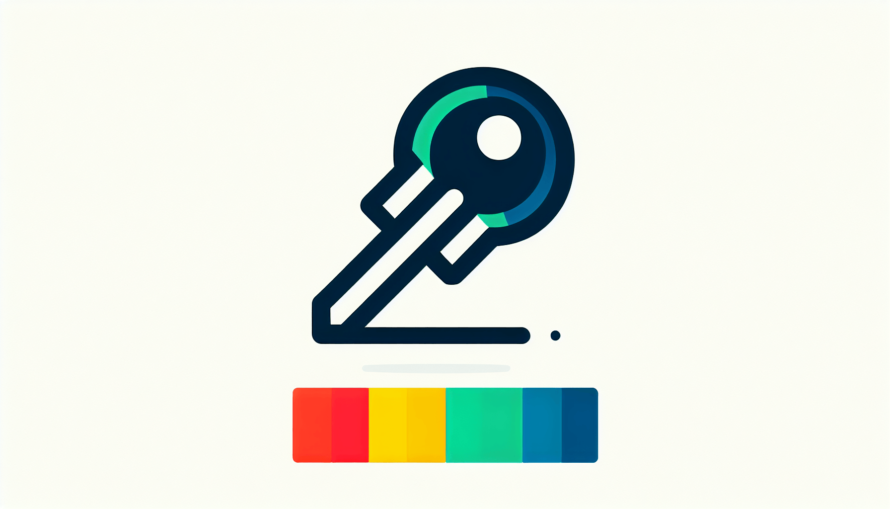 Key in flat illustration style and white background, red #f47574, green #88c7a8, yellow #fcc44b, and blue #645bc8 colors.