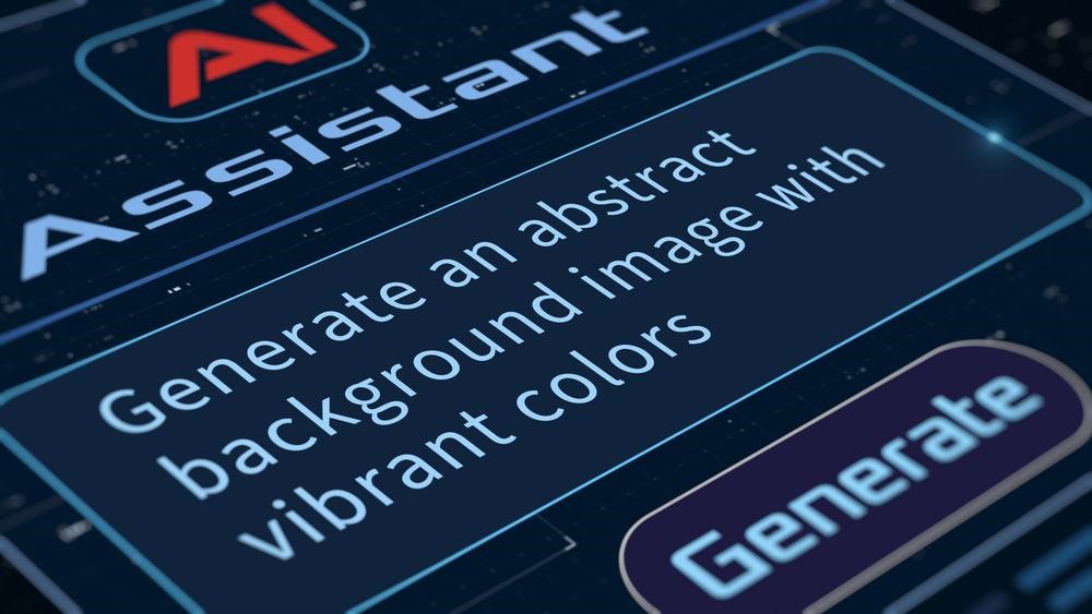 A close-up of an AI image generator’s prompt box