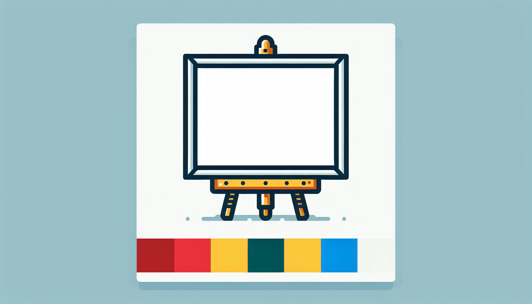 Content creation -> Blank canvas in flat illustration style and white background, red #f47574, green #88c7a8, yellow #fcc44b, and blue #645bc8 colors.