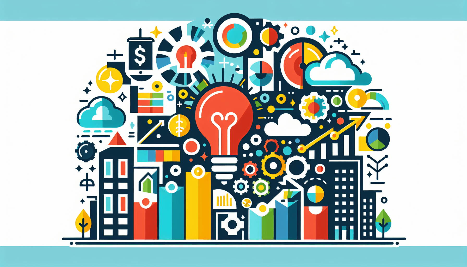 What qualifies you as a startup? in flat illustration style and white background, red #f47574, green #88c7a8, yellow #fcc44b, and blue #645bc8 colors.
