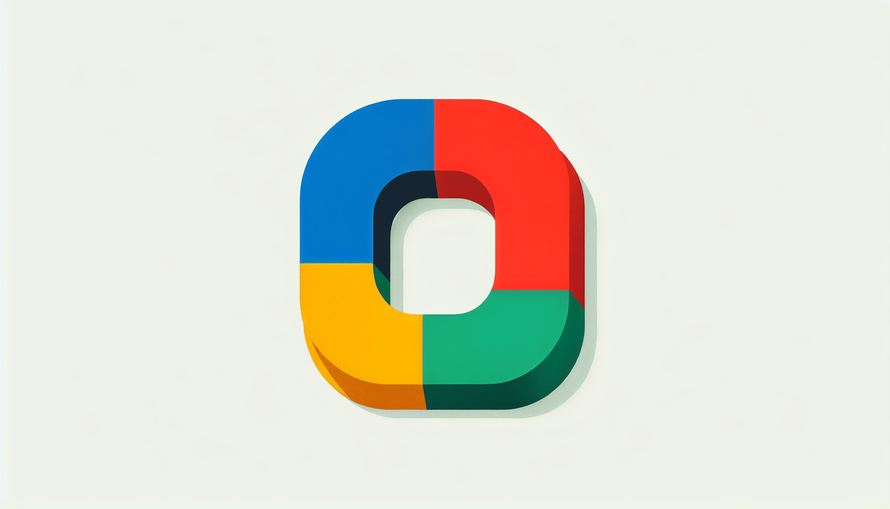Effective content -> Magnet in flat illustration style and white background, red #f47574, green #88c7a8, yellow #fcc44b, and blue #645bc8 colors.