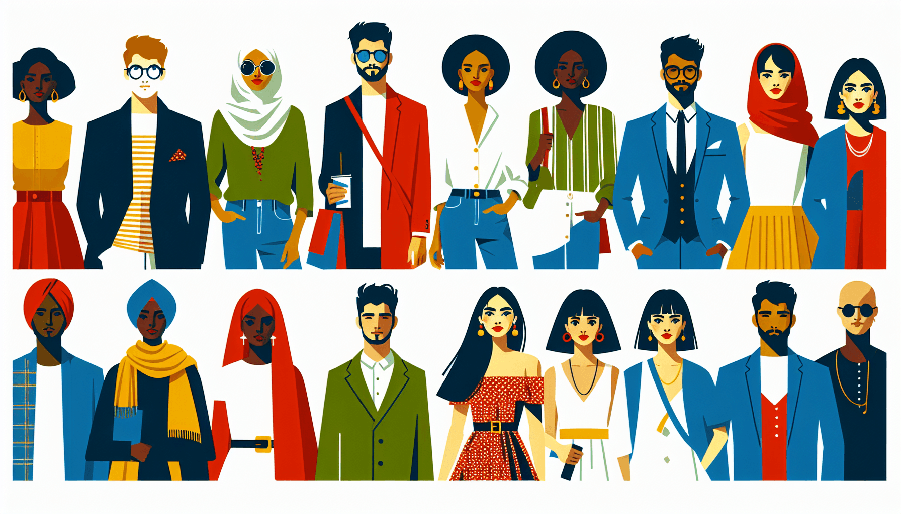 Who is the target audience of Zara? in flat illustration style and white background, red #f47574, green #88c7a8, yellow #fcc44b, and blue #645bc8 colors.