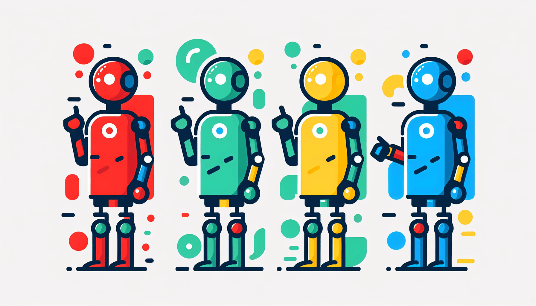 Red Color Automation AI Automation Agents